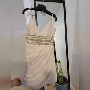 Cocktail champagne colour dress